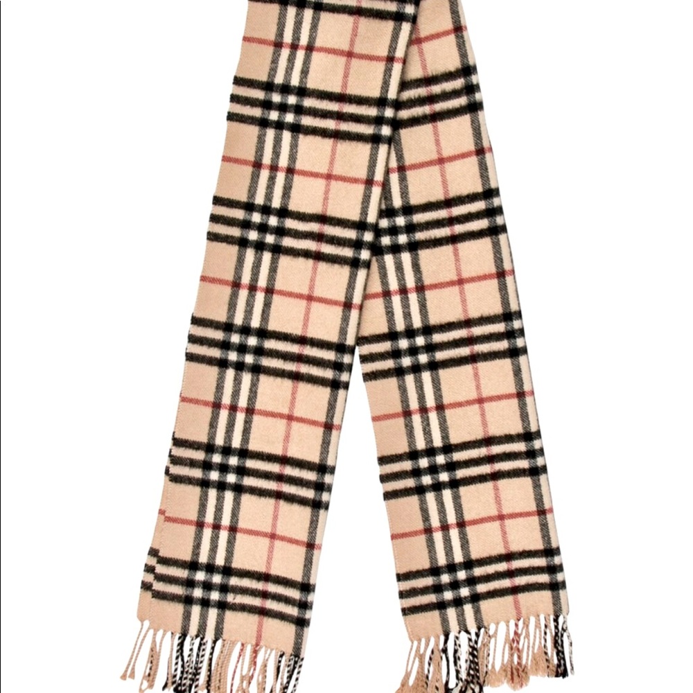 Burberry Nova Check Cashmere Scarf